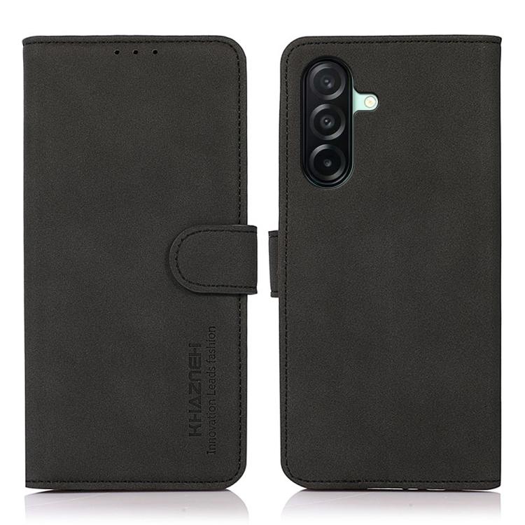 Custodia per telefono in pelle con texture opaca KHAZNEH, For Samsung Galaxy A07 5G/A08 5G, For Samsung Galaxy A17 5G/A18 5G, For Samsung Galaxy A57 5G, For Samsung Galaxy A37 5G, For Samsung Galaxy A27 5G, For Samsung Galaxy A56 5G