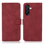 Custodia per telefono in pelle con texture opaca KHAZNEH, For Samsung Galaxy A07 5G/A08 5G, For Samsung Galaxy A17 5G/A18 5G, For Samsung Galaxy A57 5G, For Samsung Galaxy A37 5G, For Samsung Galaxy A27 5G, For Samsung Galaxy A56 5G