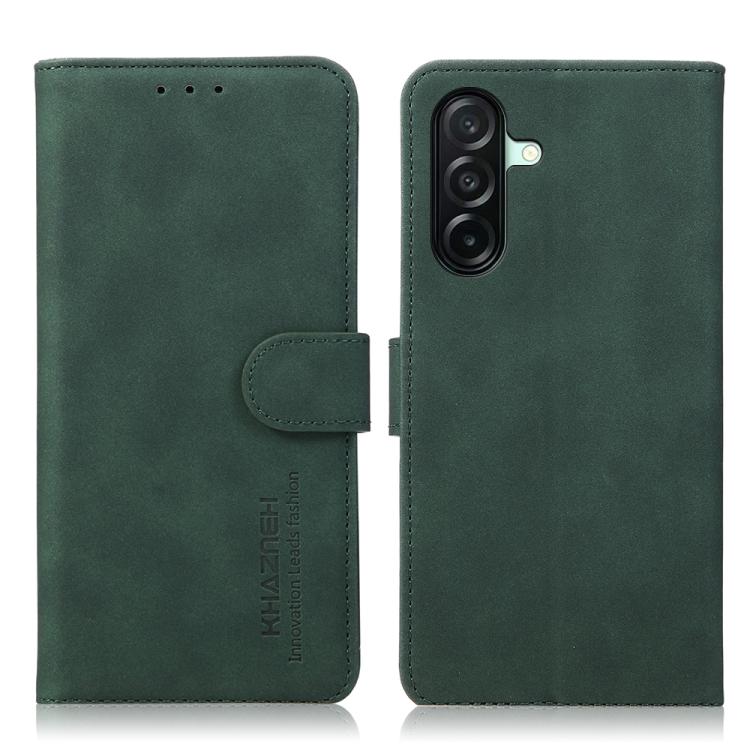 Custodia per telefono in pelle con texture opaca KHAZNEH, For Samsung Galaxy A07 5G/A08 5G, For Samsung Galaxy A17 5G/A18 5G, For Samsung Galaxy A57 5G, For Samsung Galaxy A37 5G, For Samsung Galaxy A27 5G, For Samsung Galaxy A56 5G