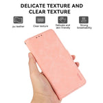 Custodia per telefono in pelle magnetica RFID satinata ABEEL, For Samsung Galaxy A07 5G/A08 5G, For Samsung Galaxy A17 5G/A18 5G, For Samsung Galaxy A57 5G, For Samsung Galaxy A37 5G