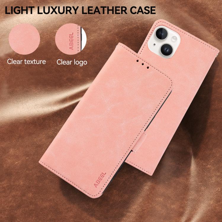 Custodia per telefono in pelle magnetica RFID satinata ABEEL, For Samsung Galaxy A07 5G/A08 5G, For Samsung Galaxy A17 5G/A18 5G, For Samsung Galaxy A57 5G, For Samsung Galaxy A37 5G