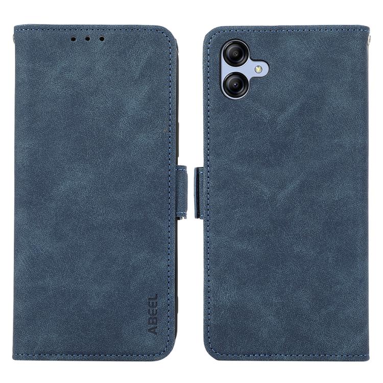 Custodia per telefono in pelle magnetica RFID satinata ABEEL, For Samsung Galaxy A07 5G/A08 5G, For Samsung Galaxy A17 5G/A18 5G, For Samsung Galaxy A57 5G, For Samsung Galaxy A37 5G