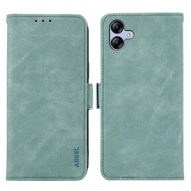 Custodia per telefono in pelle magnetica RFID satinata ABEEL, For Samsung Galaxy A07 5G/A08 5G, For Samsung Galaxy A17 5G/A18 5G, For Samsung Galaxy A57 5G, For Samsung Galaxy A37 5G