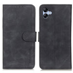 Custodia per telefono in pelle con flip orizzontale e texture retrò KHAZNEH, For Samsung Galaxy A07 5G/A08 5G, For Samsung Galaxy A17 5G/A18 5G, For Samsung Galaxy A57 5G, For Samsung Galaxy A37 5G, For Samsung Galaxy A27 5G, For Samsung Galaxy A56 5G