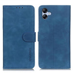 Custodia per telefono in pelle con flip orizzontale e texture retrò KHAZNEH, For Samsung Galaxy A07 5G/A08 5G, For Samsung Galaxy A17 5G/A18 5G, For Samsung Galaxy A57 5G, For Samsung Galaxy A37 5G, For Samsung Galaxy A27 5G, For Samsung Galaxy A56 5G