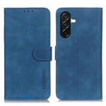 Custodia per telefono in pelle con flip orizzontale e texture retrò KHAZNEH, For Samsung Galaxy A07 5G/A08 5G, For Samsung Galaxy A17 5G/A18 5G, For Samsung Galaxy A57 5G, For Samsung Galaxy A37 5G, For Samsung Galaxy A27 5G, For Samsung Galaxy A56 5G