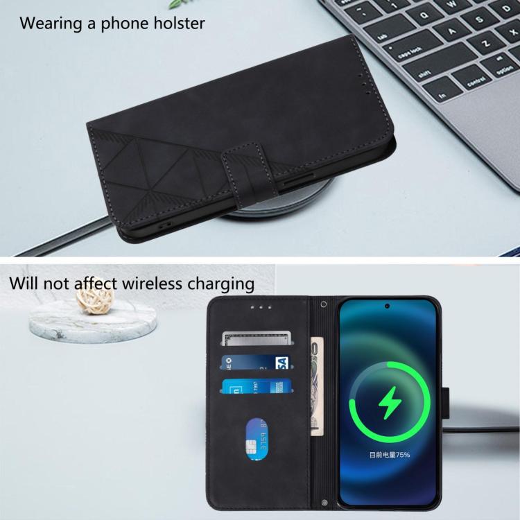 Custodia per telefono con tracolla in pelle con stampa 3D, For Galaxy A27 5G, For Samsung Galaxy A07 4G, For Samsung Galaxy A17 5G, For Samsung Galaxy A06 5G