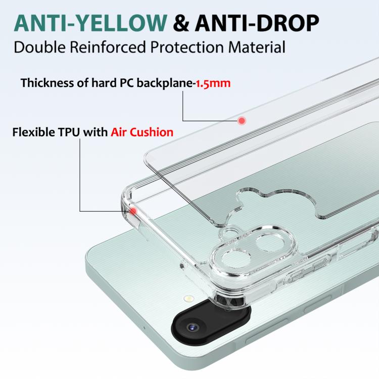 Custodia per telefono in TPU acrilico antigraffio, For Galaxy A07 / M17e / F07e / A08, For Galaxy A17 / F17 / M17 / A18, For Samsung Galaxy A57 5G, For Samsung Galaxy A37 5G, For Galaxy A27 5G, For Samsung Galaxy A06 5G, For Samsung Galaxy A56 5G      ...