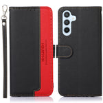 Custodia per telefono RFID in pelle con texture Litchi KHAZNEH, For Samsung Galaxy A26 5G, For Samsung Galaxy A36 5G, For Samsung Galaxy A16 5G, For Samsung Galaxy A06 4G