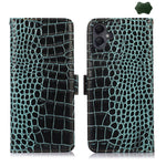 Custodia per telefono in pelle di vacchetta con strato superiore in coccodrillo, For Samsung Galaxy A26 5G, For Samsung Galaxy A36, For Samsung Galaxy A06 4G