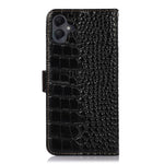 Custodia per telefono in pelle di vacchetta con strato superiore in coccodrillo, For Samsung Galaxy A07 5G/A08 5G, For Samsung Galaxy A17 5G/A18 5G, For Samsung Galaxy A57 5G, For Samsung Galaxy A37 5G, For Samsung Galaxy A27 5G, For Samsung Galaxy A56 5G