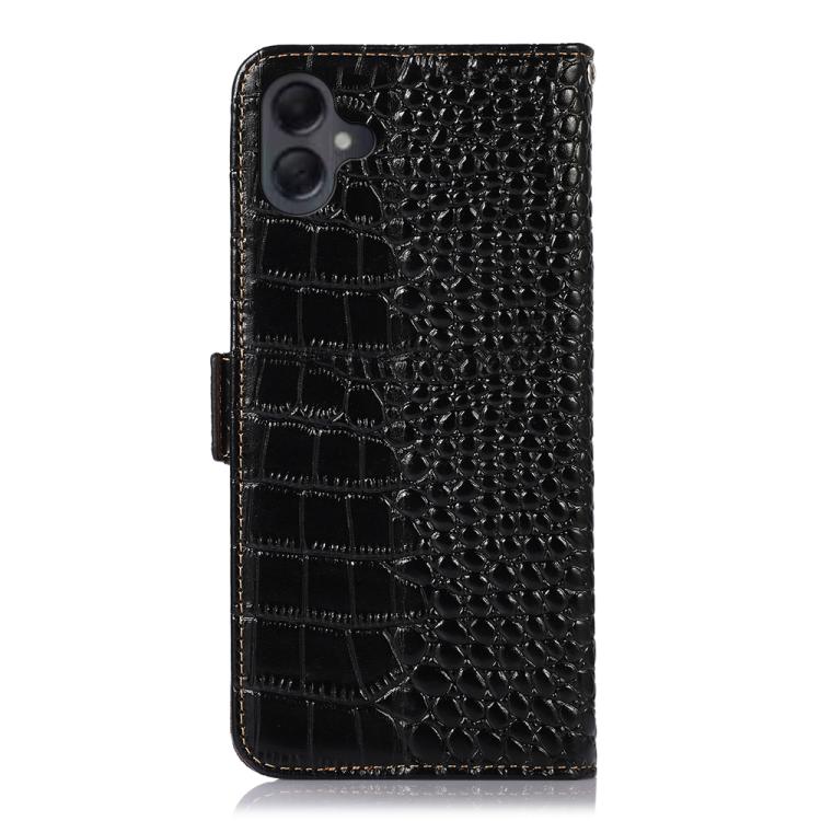 Custodia per telefono in pelle di vacchetta con strato superiore in coccodrillo, For Samsung Galaxy A07 5G/A08 5G, For Samsung Galaxy A17 5G/A18 5G, For Samsung Galaxy A57 5G, For Samsung Galaxy A37 5G, For Samsung Galaxy A27 5G, For Samsung Galaxy A56 5G