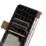 Custodia per telefono in pelle di vacchetta con strato superiore in coccodrillo, For Samsung Galaxy A07 5G/A08 5G, For Samsung Galaxy A17 5G/A18 5G, For Samsung Galaxy A57 5G, For Samsung Galaxy A37 5G, For Samsung Galaxy A27 5G, For Samsung Galaxy A56 5G