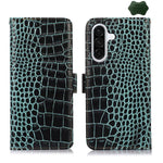Custodia per telefono in pelle di vacchetta con strato superiore in coccodrillo, For Samsung Galaxy A07 5G/A08 5G, For Samsung Galaxy A17 5G/A18 5G, For Samsung Galaxy A57 5G, For Samsung Galaxy A37 5G, For Samsung Galaxy A27 5G, For Samsung Galaxy A56 5G