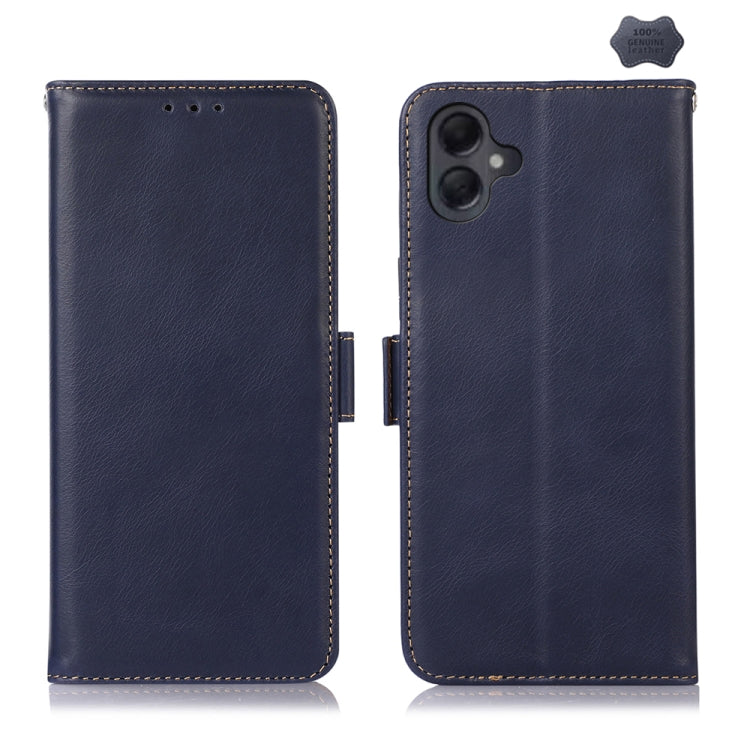 Custodia magnetica per telefono in vera pelle con texture Crazy Horse RFID, For Samsung Galaxy A26 5G, For Samsung Galaxy A36, For Samsung Galaxy A06 4G