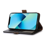 Custodia magnetica per telefono in vera pelle con texture Crazy Horse RFID, For Samsung Galaxy A26 5G, For Samsung Galaxy A36, For Samsung Galaxy A06 4G
