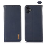 Custodia per telefono in pelle di vacchetta con strato superiore in nappa KHAZNEH, For Samsung Galaxy A26 5G, For Samsung Galaxy A36, For Samsung Galaxy A06 4G