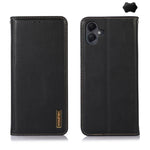 Custodia per telefono in pelle di vacchetta con strato superiore in nappa KHAZNEH, For Samsung Galaxy A26 5G, For Samsung Galaxy A36, For Samsung Galaxy A06 4G