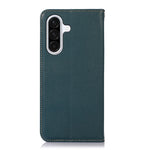Custodia per telefono in pelle di vacchetta con strato superiore in nappa KHAZNEH, For Samsung Galaxy A26 5G, For Samsung Galaxy A36, For Samsung Galaxy A06 4G