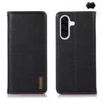 Custodia per telefono in pelle di vacchetta con strato superiore in nappa KHAZNEH, For Samsung Galaxy A26 5G, For Samsung Galaxy A36, For Samsung Galaxy A06 4G