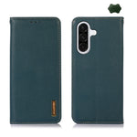 Custodia per telefono in pelle di vacchetta con strato superiore in nappa KHAZNEH, For Samsung Galaxy A07 5G/A08 5G, For Samsung Galaxy A17 5G/A18 5G, For Samsung Galaxy A57 5G, For Samsung Galaxy A37 5G, For Samsung Galaxy A27 5G                      ...