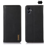 Custodia per telefono in pelle di vacchetta con strato superiore in nappa KHAZNEH, For Samsung Galaxy A07 5G/A08 5G, For Samsung Galaxy A17 5G/A18 5G, For Samsung Galaxy A57 5G, For Samsung Galaxy A37 5G, For Samsung Galaxy A27 5G                      ...