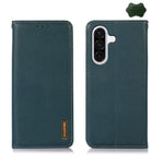 Custodia per telefono in pelle di vacchetta con strato superiore in nappa KHAZNEH, For Samsung Galaxy A07 5G/A08 5G, For Samsung Galaxy A17 5G/A18 5G, For Samsung Galaxy A57 5G, For Samsung Galaxy A37 5G, For Samsung Galaxy A27 5G                      ...