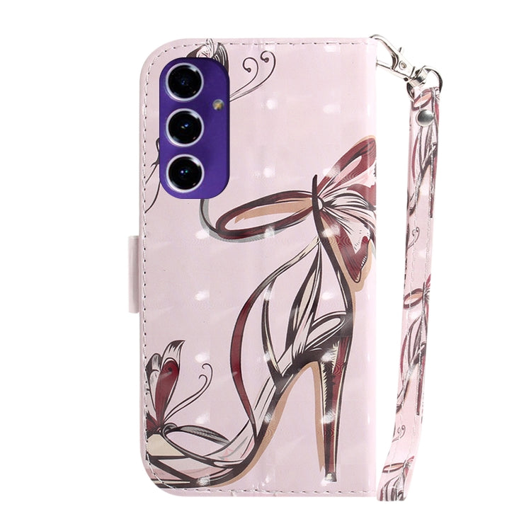 Custodia per telefono in pelle con flip orizzontale colorata 3D, For Galaxy A16 5G