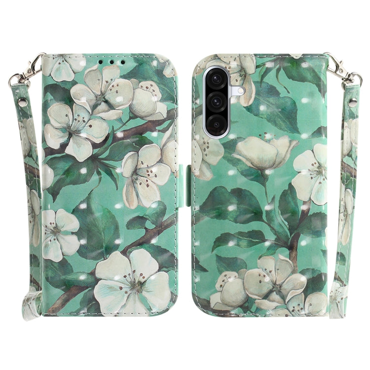 Custodia per telefono in pelle con flip orizzontale colorata 3D, For Galaxy A36 5G / A56 5G, For Galaxy A26 5G