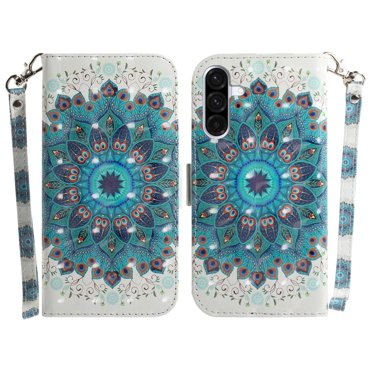 Custodia per telefono in pelle con flip orizzontale colorata 3D, For Galaxy A36 5G / A56 5G, For Galaxy A26 5G