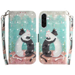 Custodia per telefono in pelle con flip orizzontale colorata 3D, For Galaxy A36 5G / A56 5G, For Galaxy A26 5G