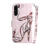 Custodia per telefono in pelle con flip orizzontale colorata 3D, For Galaxy A36 5G / A56 5G, For Galaxy A26 5G
