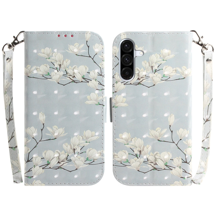 Custodia per telefono in pelle con flip orizzontale colorata 3D, For Galaxy A36 5G / A56 5G, For Galaxy A26 5G