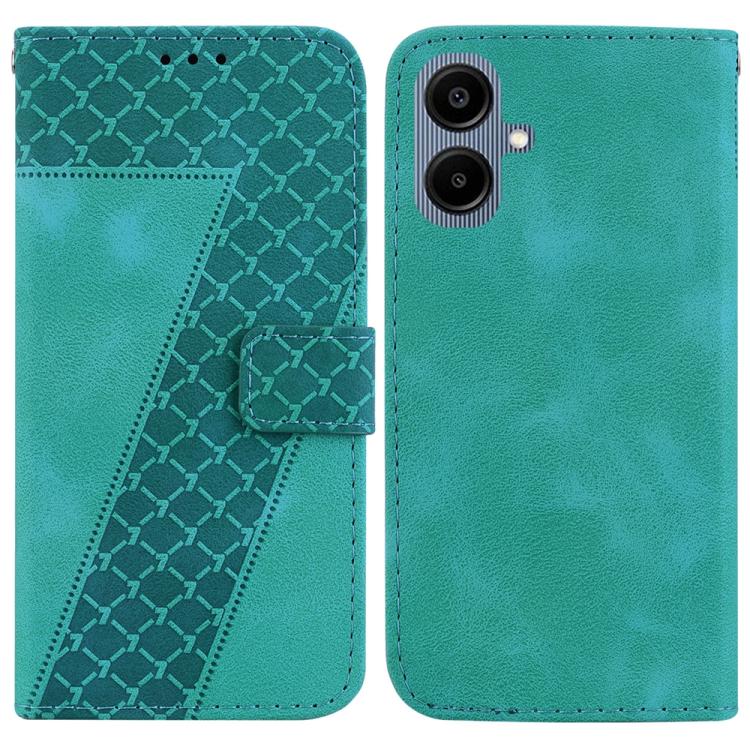 Custodia per telefono in pelle goffrata a sette forme, For Samsung Galaxy A57 5G, For Samsung Galaxy A37 5G / A36 5G, For Samsung Galaxy A07 4G / A06 4G / 5G, For Samsung Galaxy A36 5G / A56 5G