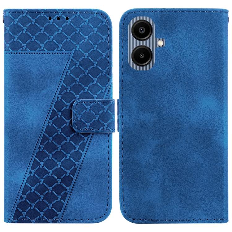 Custodia per telefono in pelle goffrata a sette forme, For Samsung Galaxy A57 5G, For Samsung Galaxy A37 5G / A36 5G, For Samsung Galaxy A07 4G / A06 4G / 5G, For Samsung Galaxy A36 5G / A56 5G
