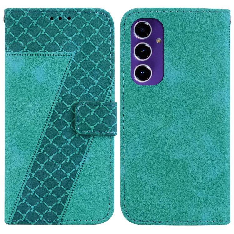 Custodia per telefono in pelle goffrata a sette forme, For Samsung Galaxy A26 5G, For Samsung Galaxy A16 5G, For Samsung Galaxy A25 5G / A25e JP Edition
