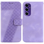Custodia per telefono in pelle goffrata a sette forme, For Samsung Galaxy A26 5G, For Samsung Galaxy A16 5G, For Samsung Galaxy A25 5G / A25e JP Edition