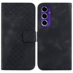 Custodia per telefono in pelle goffrata a sette forme, For Samsung Galaxy A26 5G, For Samsung Galaxy A16 5G, For Samsung Galaxy A25 5G / A25e JP Edition