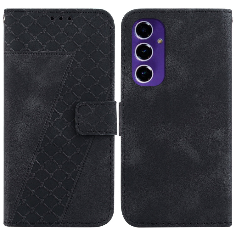 Custodia per telefono in pelle goffrata a sette forme, For Samsung Galaxy A26 5G, For Samsung Galaxy A16 5G, For Samsung Galaxy A25 5G / A25e JP Edition