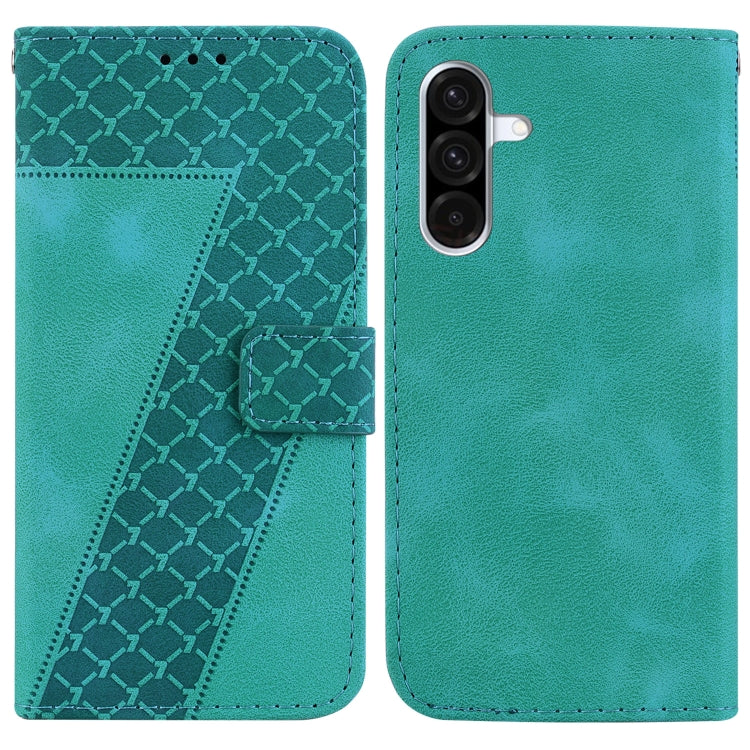 Custodia per telefono in pelle goffrata a sette forme, For Samsung Galaxy A26 5G, For Samsung Galaxy A16 5G, For Samsung Galaxy A25 5G / A25e JP Edition