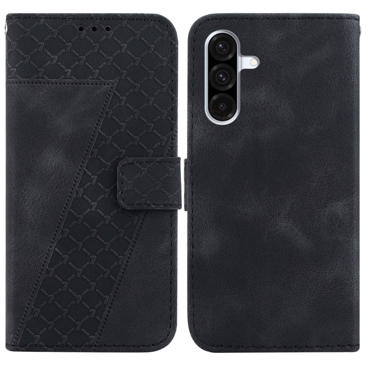 Custodia per telefono in pelle goffrata a sette forme, For Samsung Galaxy A26 5G, For Samsung Galaxy A16 5G, For Samsung Galaxy A25 5G / A25e JP Edition