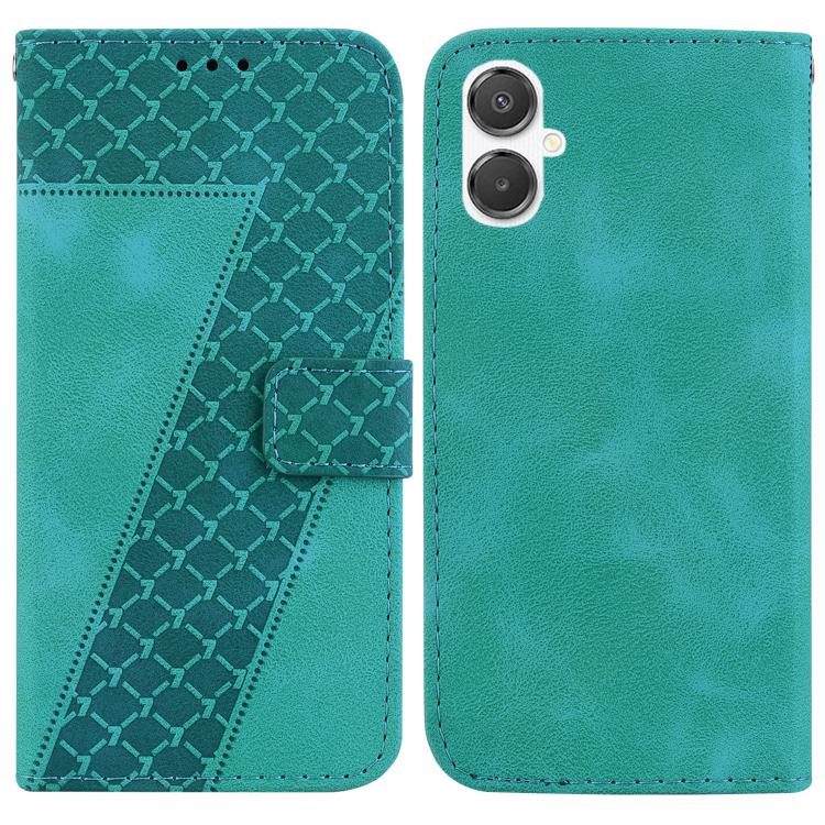 Custodia per telefono in pelle goffrata a sette forme, For Samsung Galaxy A26 5G, For Samsung Galaxy A16 5G, For Samsung Galaxy A25 5G / A25e JP Edition