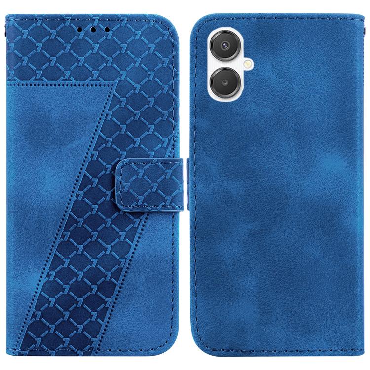 Custodia per telefono in pelle goffrata a sette forme, For Samsung Galaxy A26 5G, For Samsung Galaxy A16 5G, For Samsung Galaxy A25 5G / A25e JP Edition