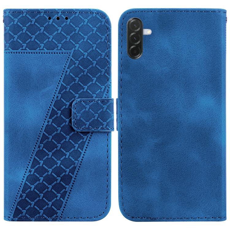 Custodia per telefono in pelle goffrata a sette forme, For Samsung Galaxy A57 5G, For Samsung Galaxy A37 5G / A36 5G, For Samsung Galaxy A07 4G / A06 4G / 5G, For Samsung Galaxy A36 5G / A56 5G