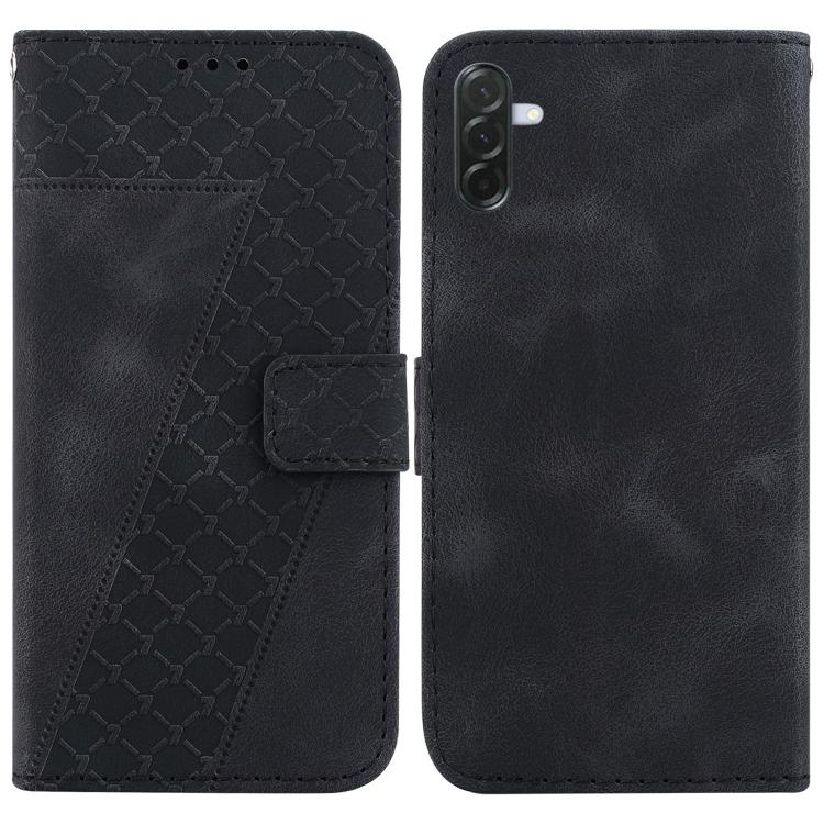Custodia per telefono in pelle goffrata a sette forme, For Samsung Galaxy A57 5G, For Samsung Galaxy A37 5G / A36 5G, For Samsung Galaxy A07 4G / A06 4G / 5G, For Samsung Galaxy A36 5G / A56 5G