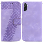 Custodia per telefono in pelle goffrata a sette forme, For Samsung Galaxy A57 5G, For Samsung Galaxy A37 5G / A36 5G, For Samsung Galaxy A07 4G / A06 4G / 5G, For Samsung Galaxy A36 5G / A56 5G