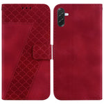 Custodia per telefono in pelle goffrata a sette forme, For Samsung Galaxy A57 5G, For Samsung Galaxy A37 5G / A36 5G, For Samsung Galaxy A07 4G / A06 4G / 5G, For Samsung Galaxy A36 5G / A56 5G