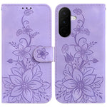 Custodia per telefono in pelle goffrata Lily, For Galaxy A57 5G, For Galaxy A37 5G / A36 5G, For Galaxy A27 5G, For Galaxy A07 4G / A06 4G / 5G