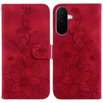 Custodia per telefono in pelle goffrata Lily, For Galaxy A57 5G, For Galaxy A37 5G / A36 5G, For Galaxy A27 5G, For Galaxy A07 4G / A06 4G / 5G