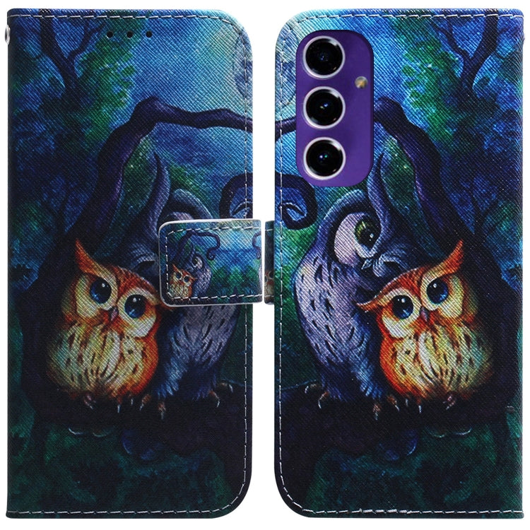 Custodia per telefono in pelle con disegno colorato, For Galaxy A16 5G